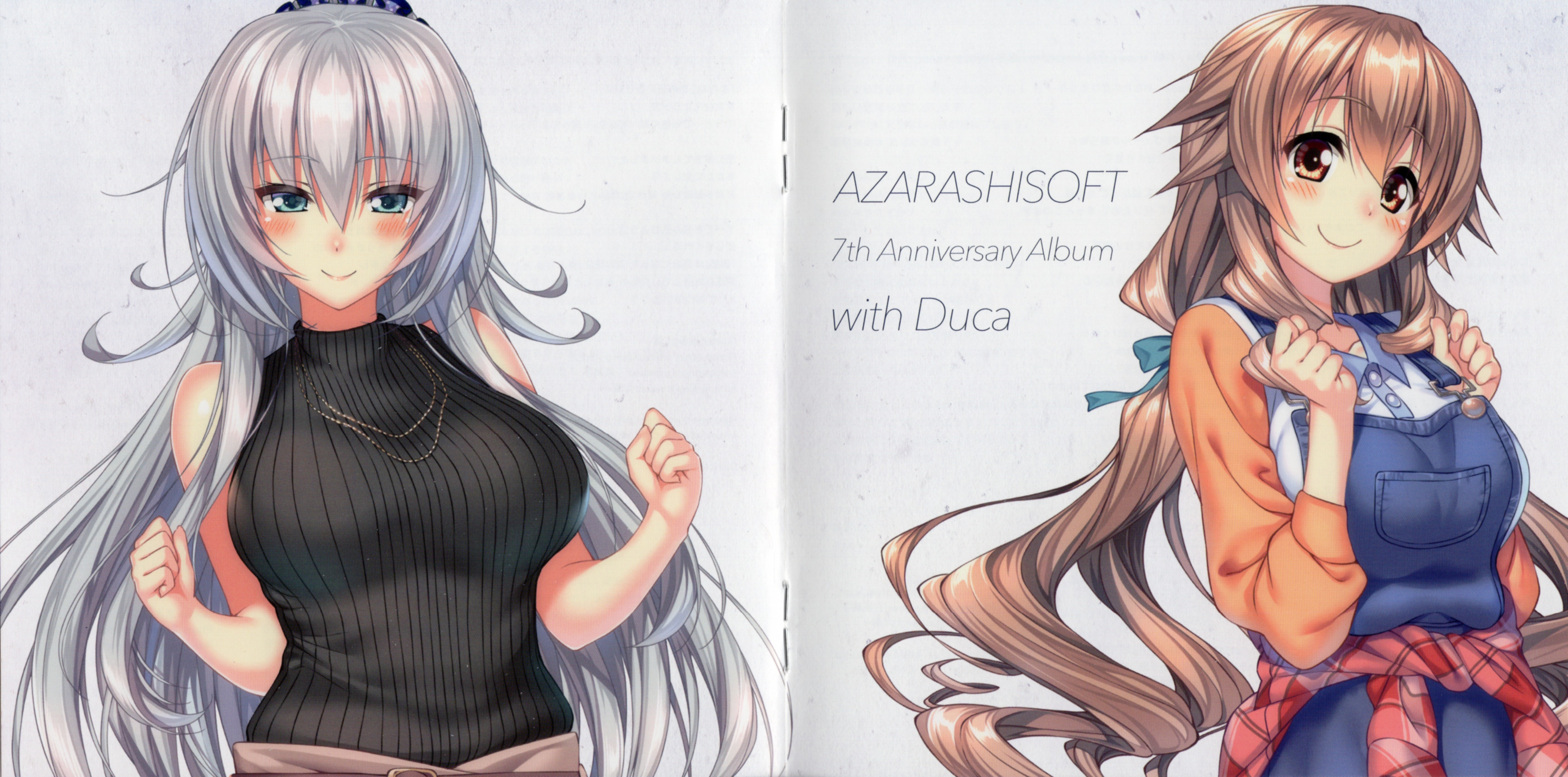 AZARASHISOFT 7th Anniversary Album with Duca 2 CD Japan